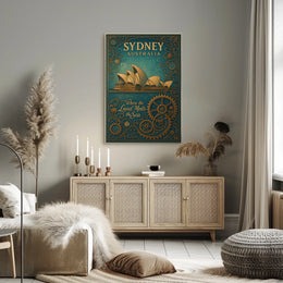 Sydney, Australia Where the Land Meets the Sea Poster