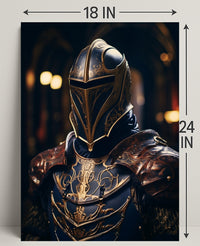 Knight In Shining Armor Poster PosterGoat