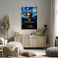 Woodrow Wilson 28th President of the United States Presidential Masterpiece Series Poster