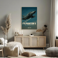 F-4 Phantom Ii The Legendary Jet Poster