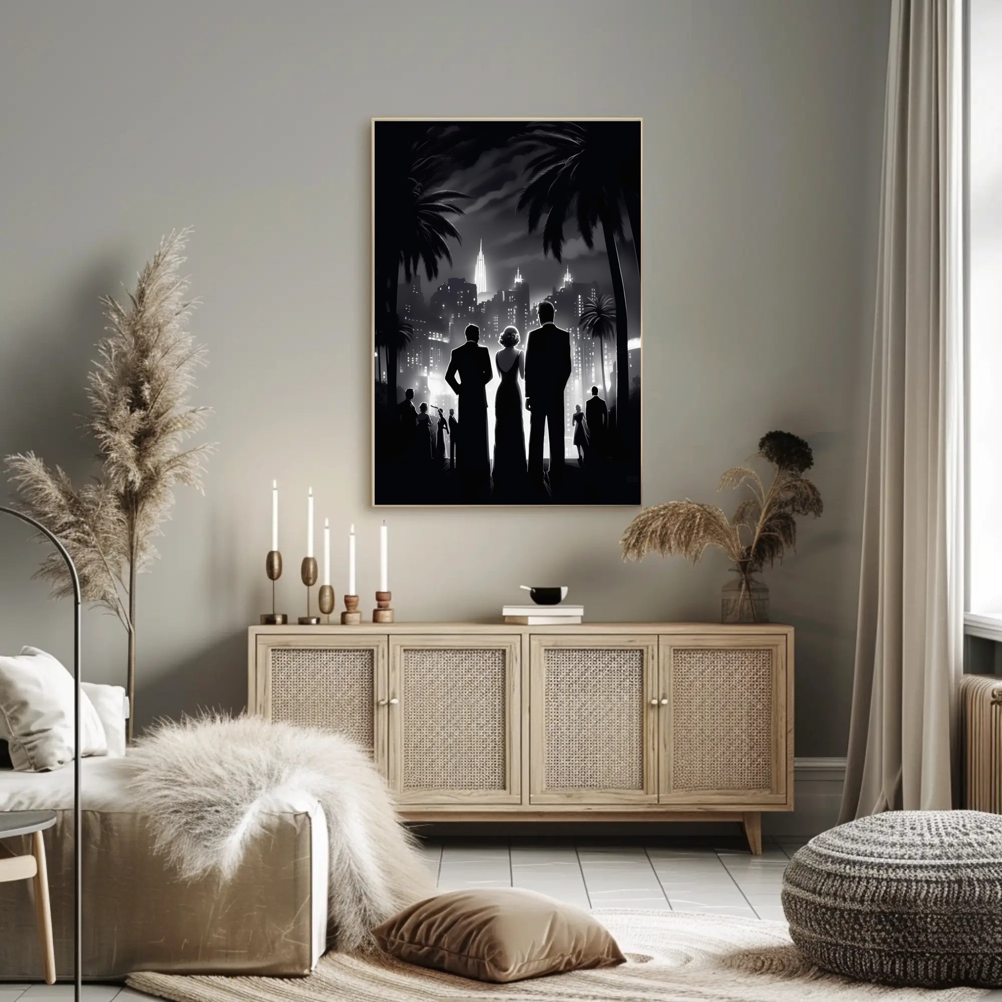 Glamour Under the Stars Poster
