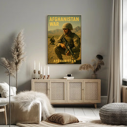Afghanistan War Poster