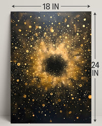 Cosmic Explosion William Morris Art Poster