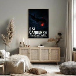 B-57 Canberra Night Intruder Poster