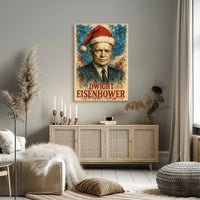 Dwight D. Eisenhower 34th President of the United States Christmas SeriesPoster