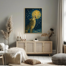 Howling at the Moon Poster