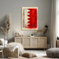 Abstract National Colors Abstract Poster
