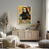 Saint Frances Xavier Cabrini Patron Of Poster