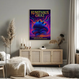 Kunsthaus Graz A Fusion of Art and Architecture Poster