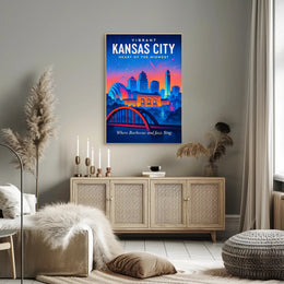 Vibrant Kansas City Poster
