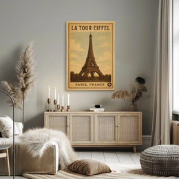 La Tour Eiffel Paris, France Poster