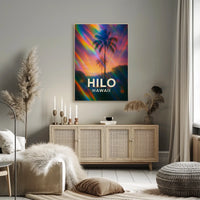 Hilo Hawaii Scenery Photography Realism Wanderlust Poster