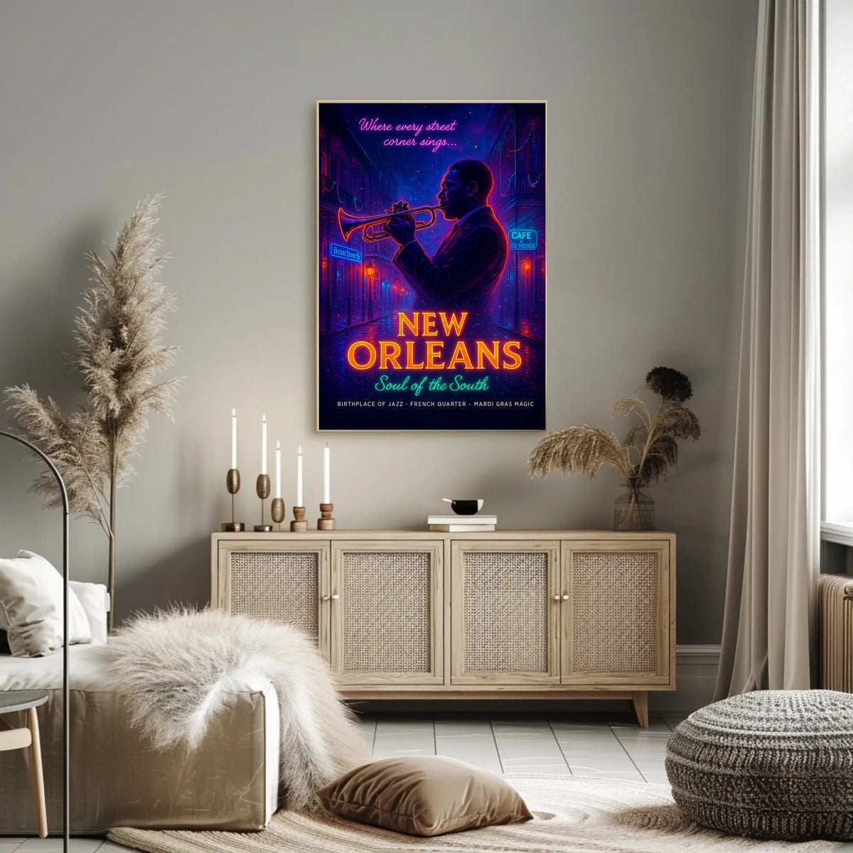 New Orleans Soul of the South Poster