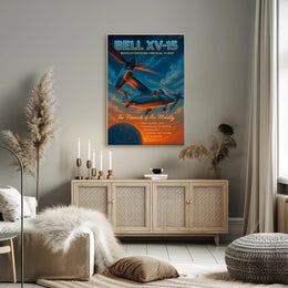 Bell XV-15 Revolutionizing Vertical Flight Poster PosterGoat