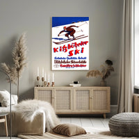 Kitzbüheler Ski Vintage Ski Vintage Poster