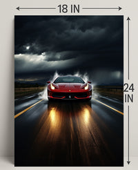 Speed And Storm Poster