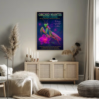 Orchid Mantis Natures Enigma Poster