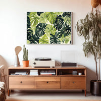 Tropical Foliage Delight Poster
