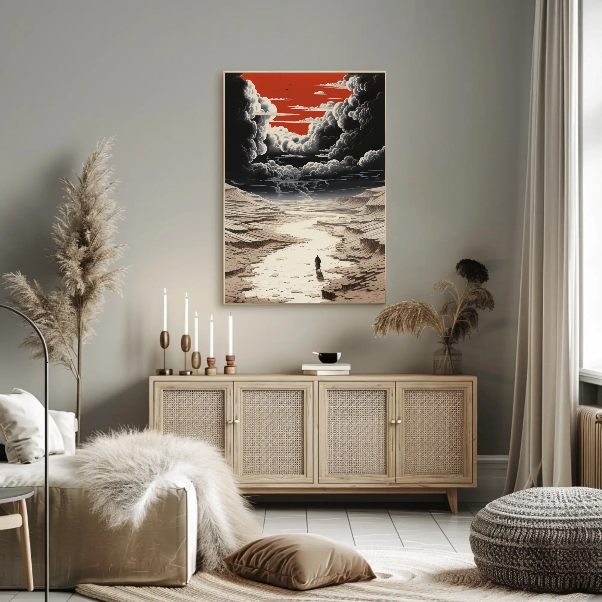 Journey Through The Desert Poster