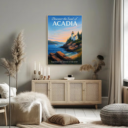 Discover the Soul of Acadia Poster