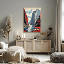 Cañón del Sumidero Scenic Travel Adventure Poster