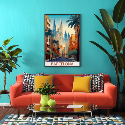 Barcelona Spain Poster