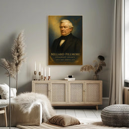 Millard Fillmore Steadfast Legacy Poster