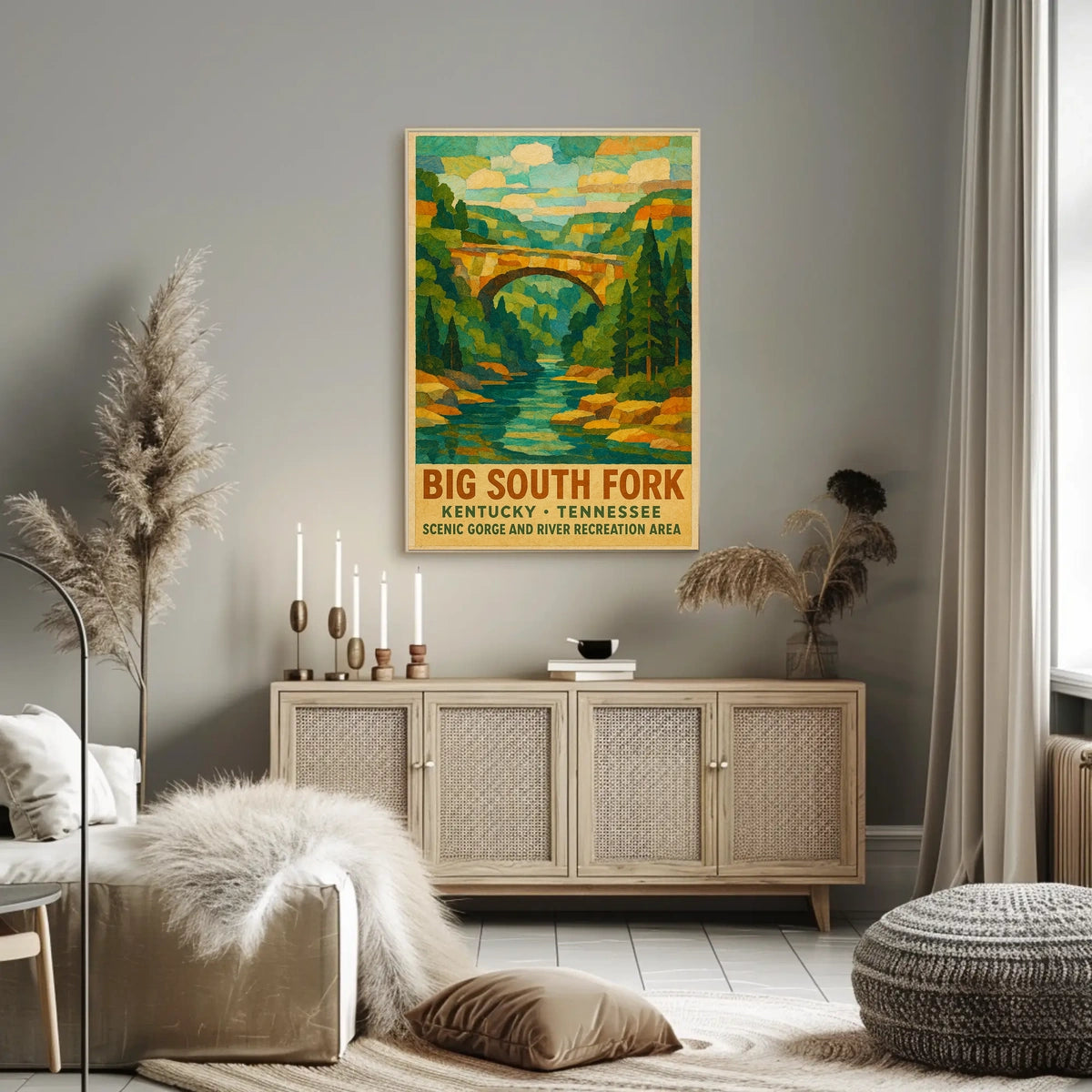 Big South Fork Scenic Area Poster