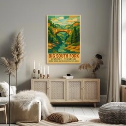 Big South Fork Scenic Area Poster