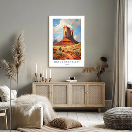 Monument Valley Adventure Awaits Travel Poster PosterGoat