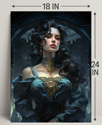 Enigmatic Elegance Poster