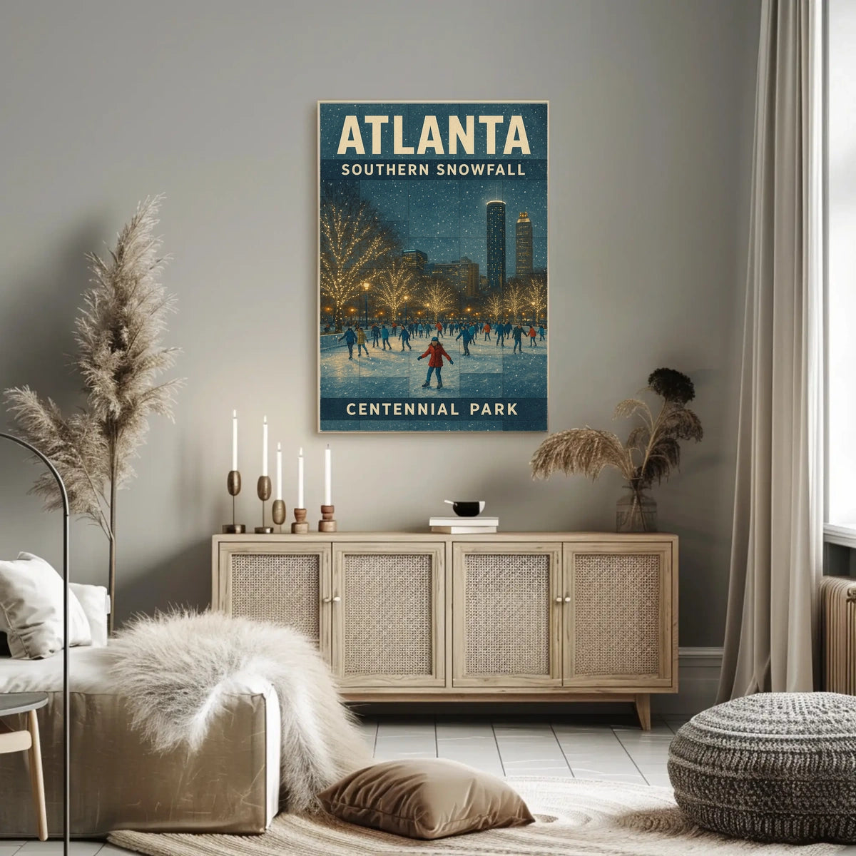 Atlanta Winter Wonderland Poster