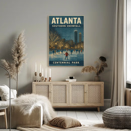 Atlanta Winter Wonderland Poster