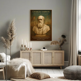 Charles Darwin Architect Of Evolution Poster