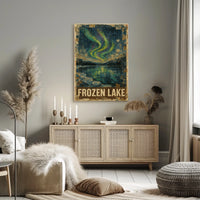 Frozen Lake Poster