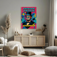 Bold Lincoln Pop Art, Motivational or Quote Poster PosterGoat