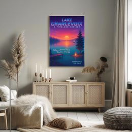 Lake Charlevoix A Timeless Horizon Poster
