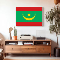 Mauritania Flag Poster