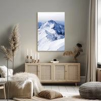 Majestic Winter Peaks Poster