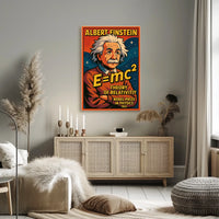 Albert Einstein Theory Of Relativity Poster