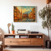 Vibrant Japan Poster