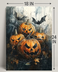 Haunted Pumpkins Poster