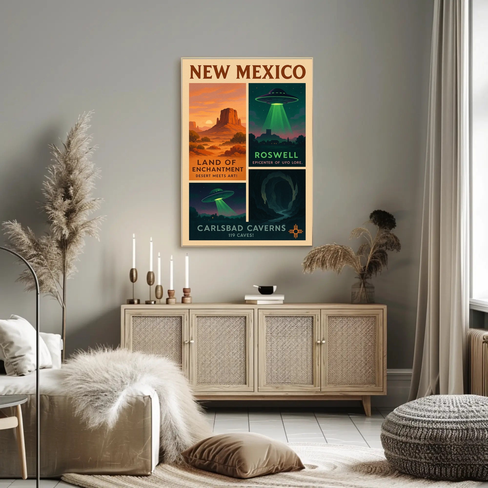 Discover New Mexico Poster