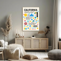 Discover California Poster