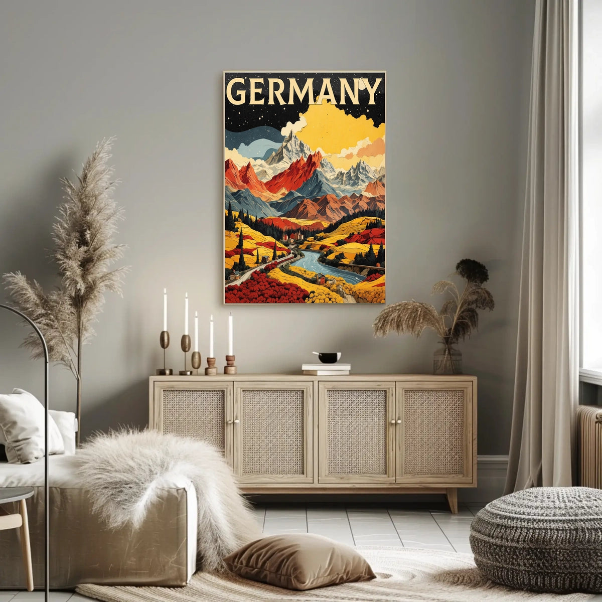 Germany A Scenic Journey Poster
