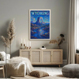 Wyoming Landscape Poster