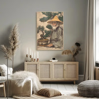 Futuristic Abstract Art Poster