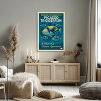 Discover the Charm of the Picasso Triggerfish Poster