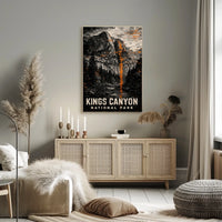 Kings Canyon Scenic National Park Wanderlust Poster