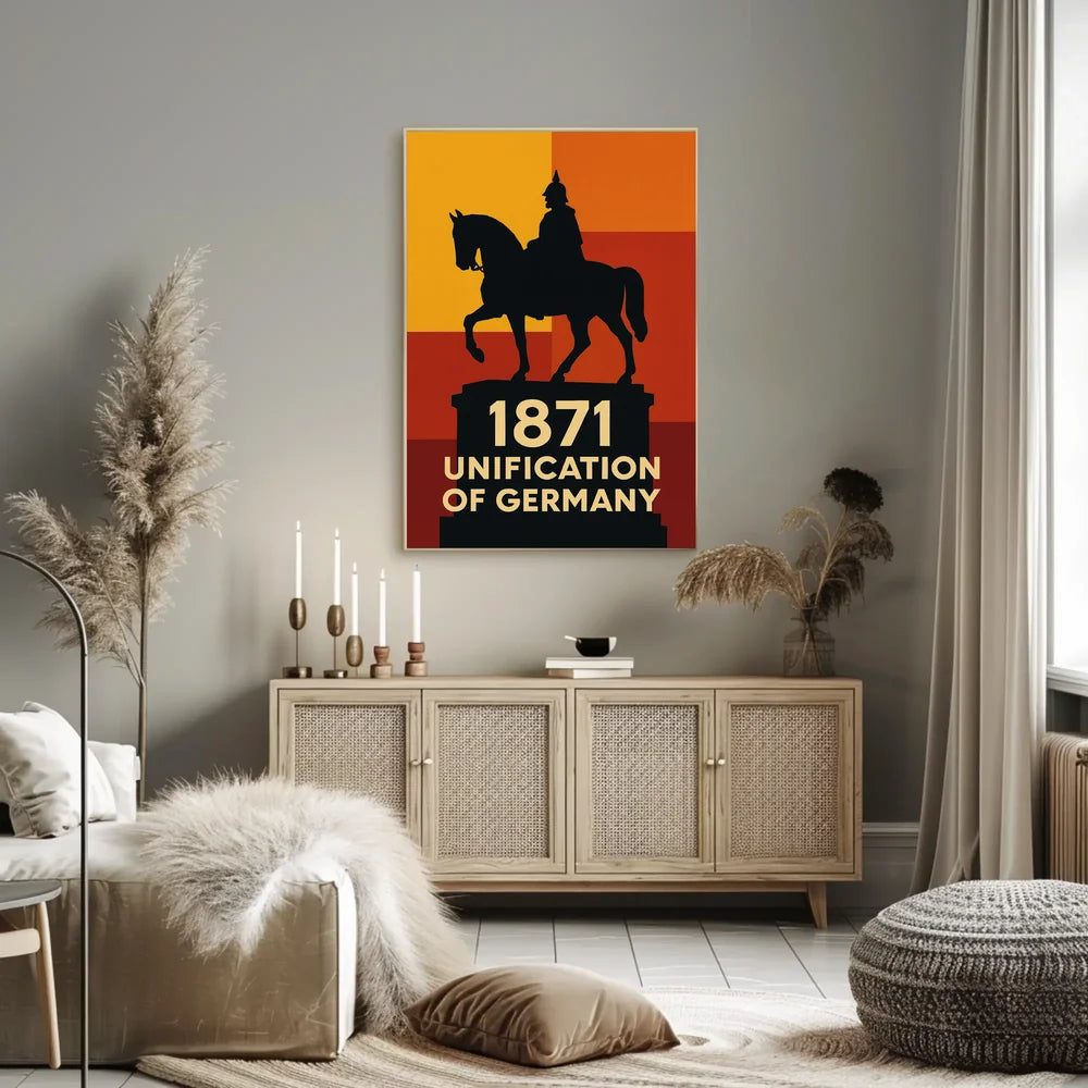 Unification of Germany 1871 Historical or Presidential Poster